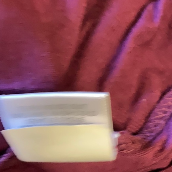 Beautees Burgundy Love Tee with Lace Sleeves - Picture 10 of 10